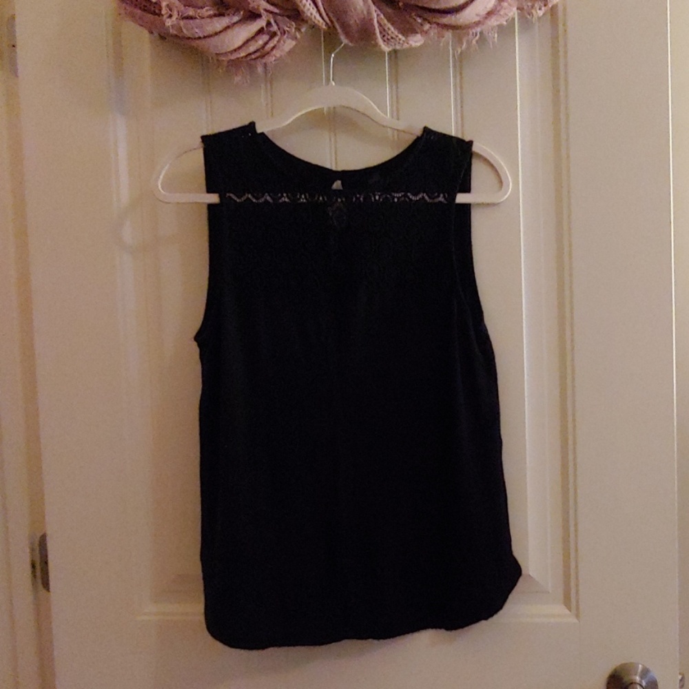 Black Lace Tank